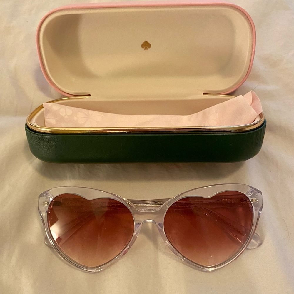 Kate Spade heart sunglasses